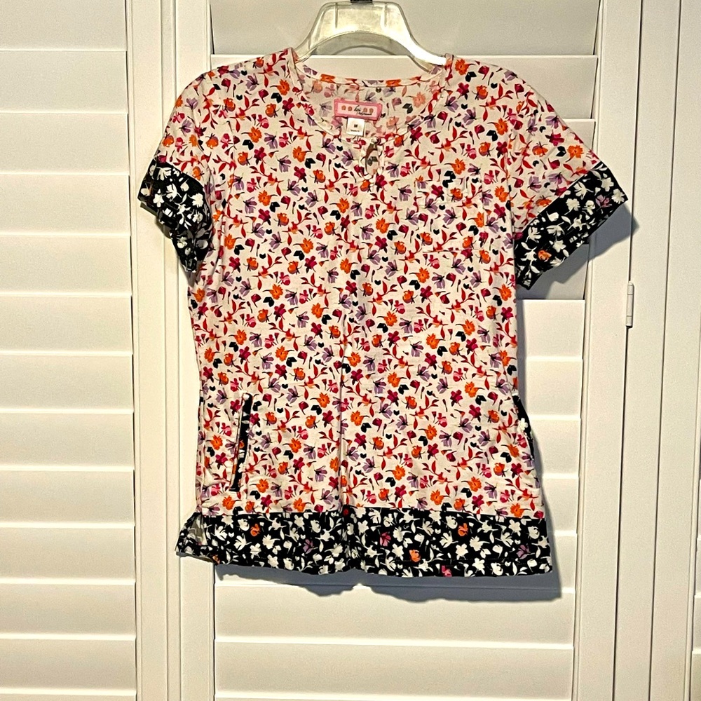 Koi Scrub top